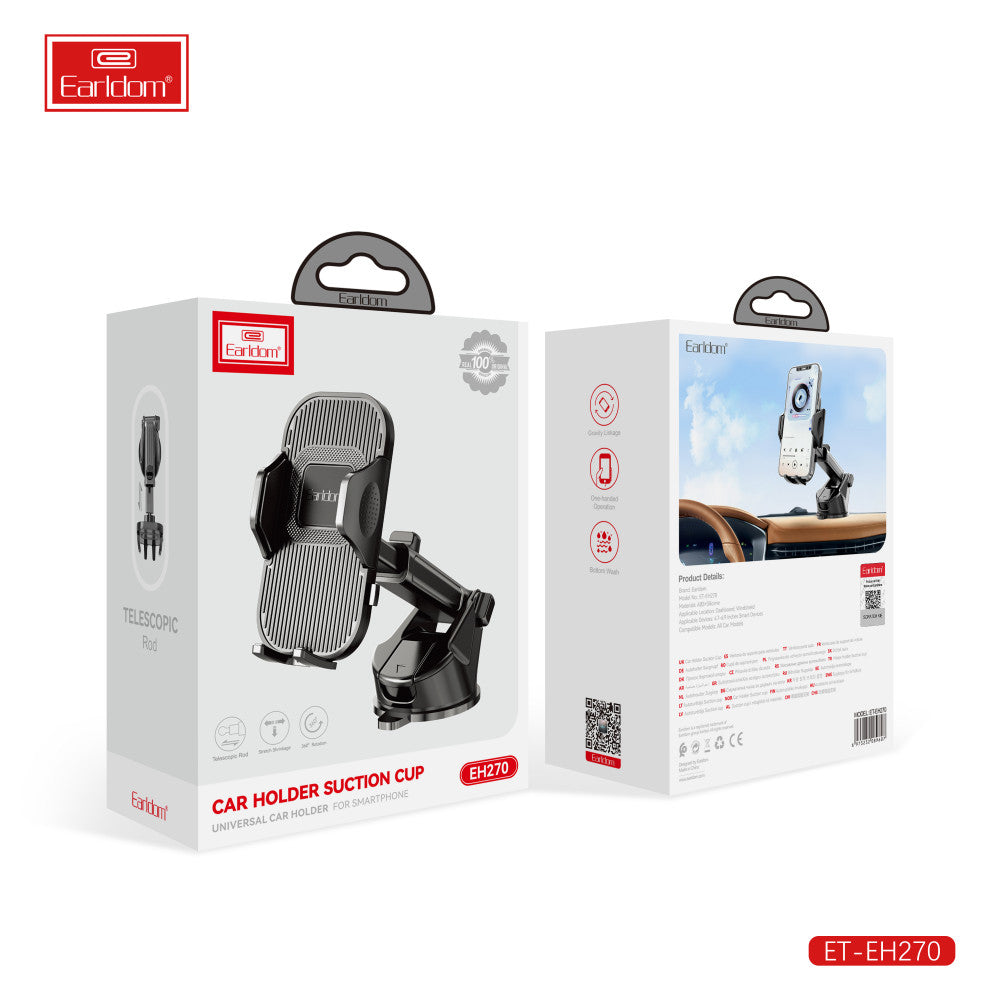 Автотримач розсувний на присосці Earldom ET-EH270