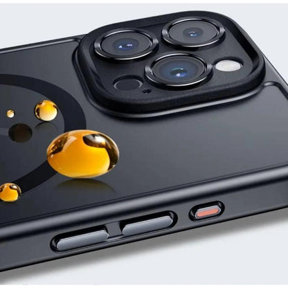Rock Guard Anti-drop Series TPU Case with Magsafe iPhone 15 Pro — Titanium Black