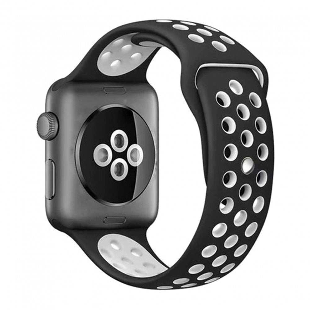 Ремінець Sport Nike — Apple Watch 42 mm | 44 mm | 45 mm | 49 mm — Red & Black