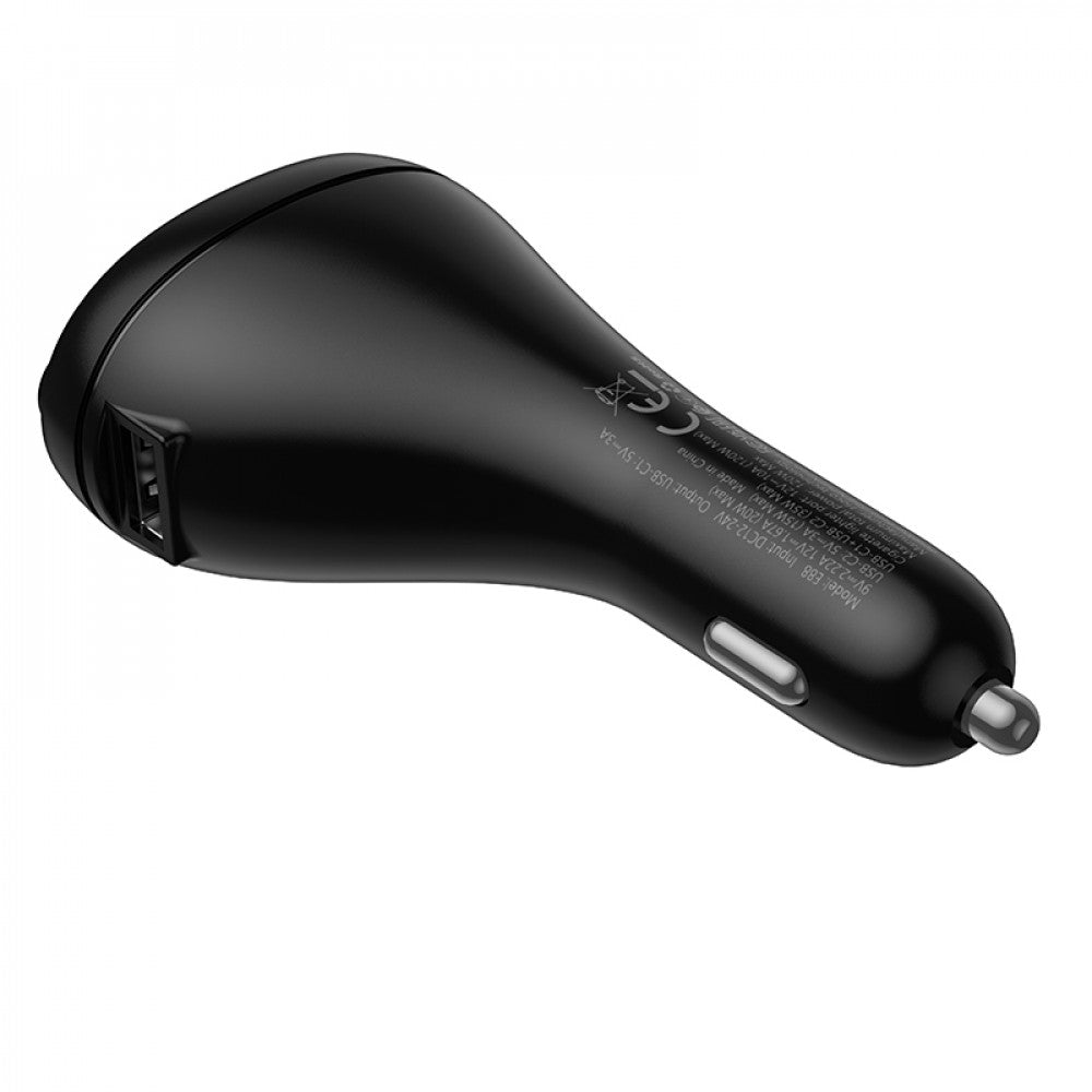 Fm Transmitter MP3 | Car Charger | 3.0A | 2 PD35W — Hoco E88