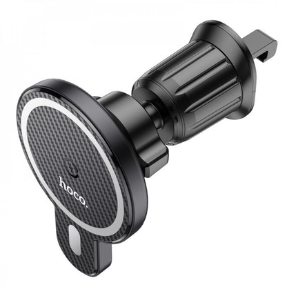 Автотримач Hoco CA85 Ultra-fast magnetic wireless charging - Black