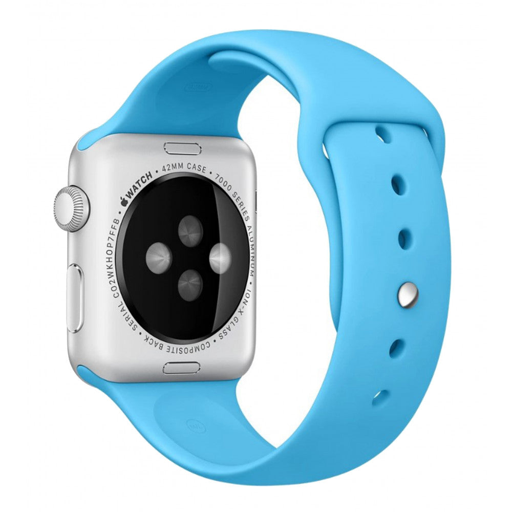 Ремінець Sport Band Apple Watch 42 mm 44 mm 45 mm 49 mm — Blue (16)