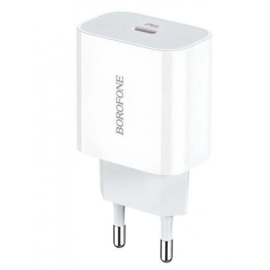 Home Charger 20W PD3.0 Borofone BA38A Plus — White