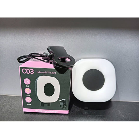 Накамерный видеосвет LED RGB — C03