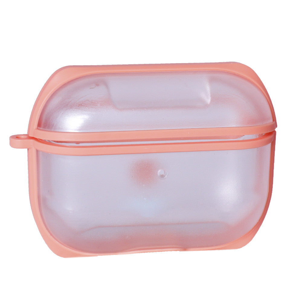 Airpods Pro Case Eggshell PC With Sensitive Button — Orange