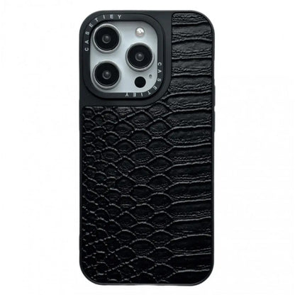 Casetify Crocodile TPU Case iPhone 14 Pro Max — Black