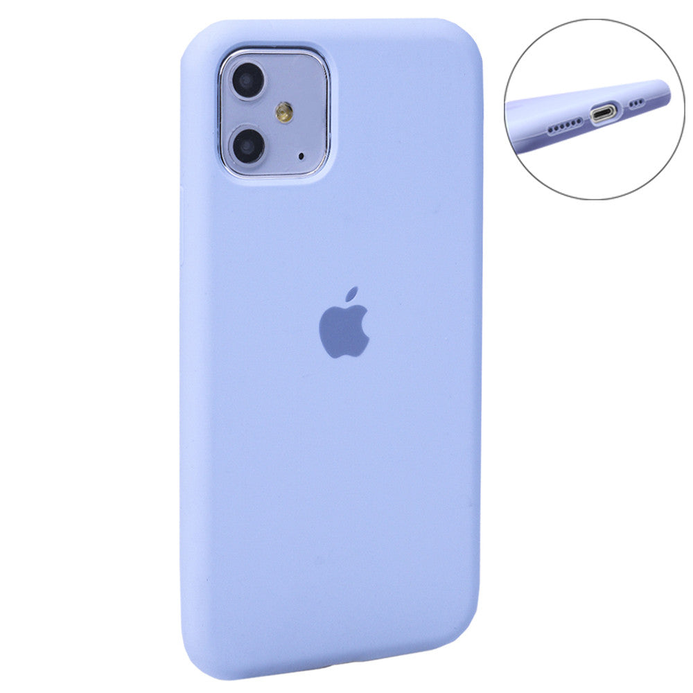 Original Silicone Case Full Size iPhone 11 - Neon Piink