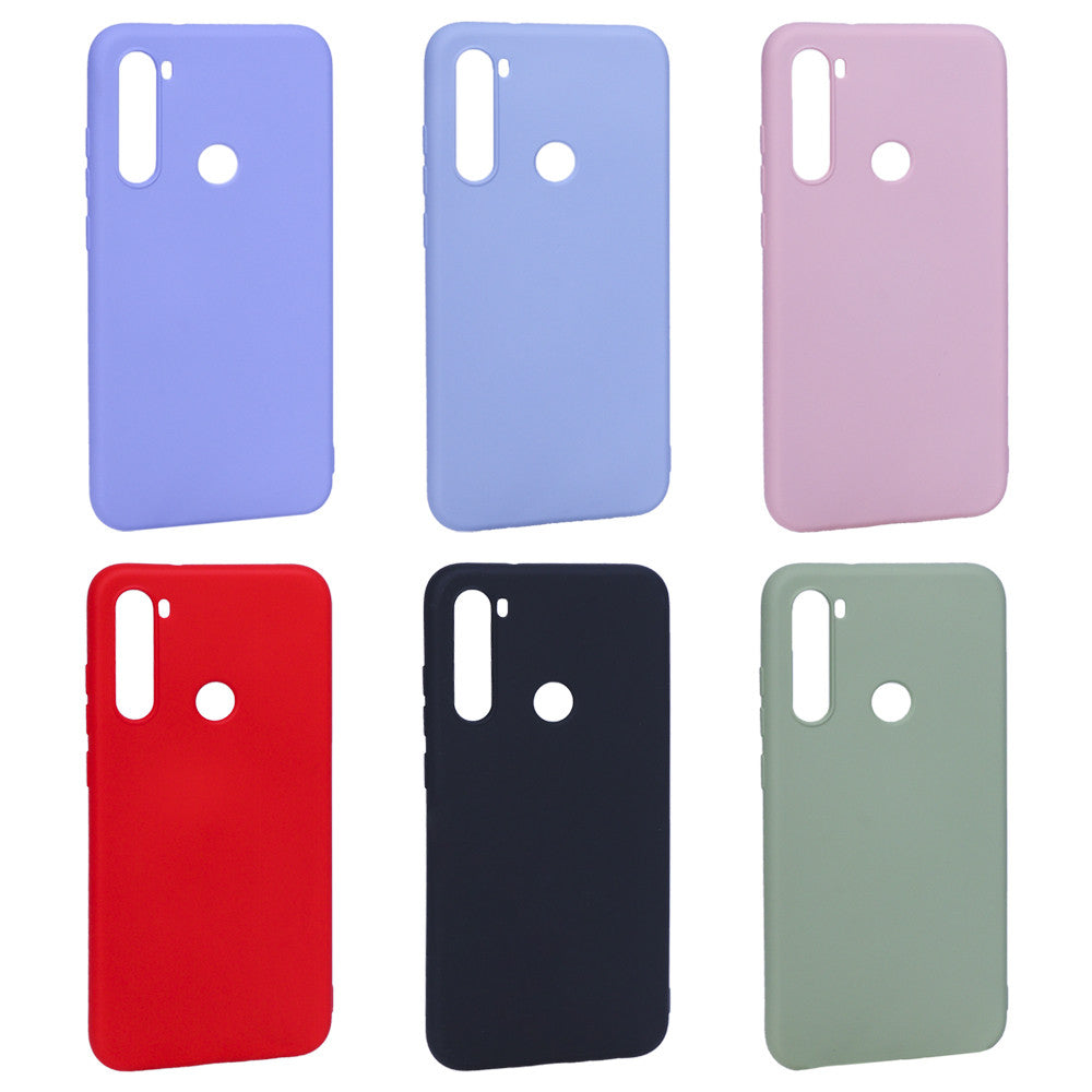 Накладка Чехлы Soft Touch TPU Case Xiaomi Redmi Note 8 — Black