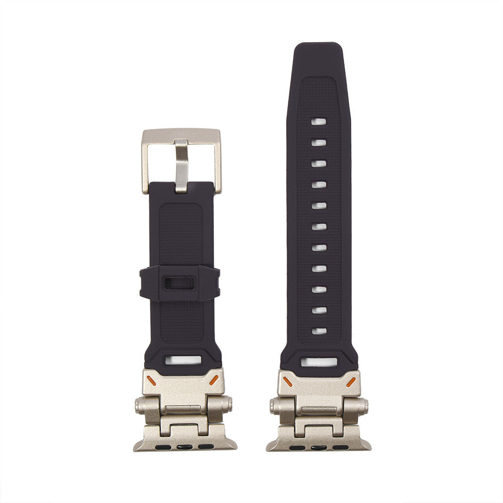 Ремінець T-silicon Apple Watch 42 mm 44 mm 45 mm 49 mm — Purple