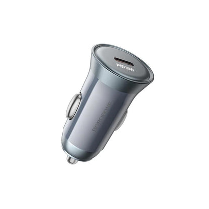 Car Charger | 43W | PD | QC3.0 C to Lightning Cable (1m) — Borofone BZ26A