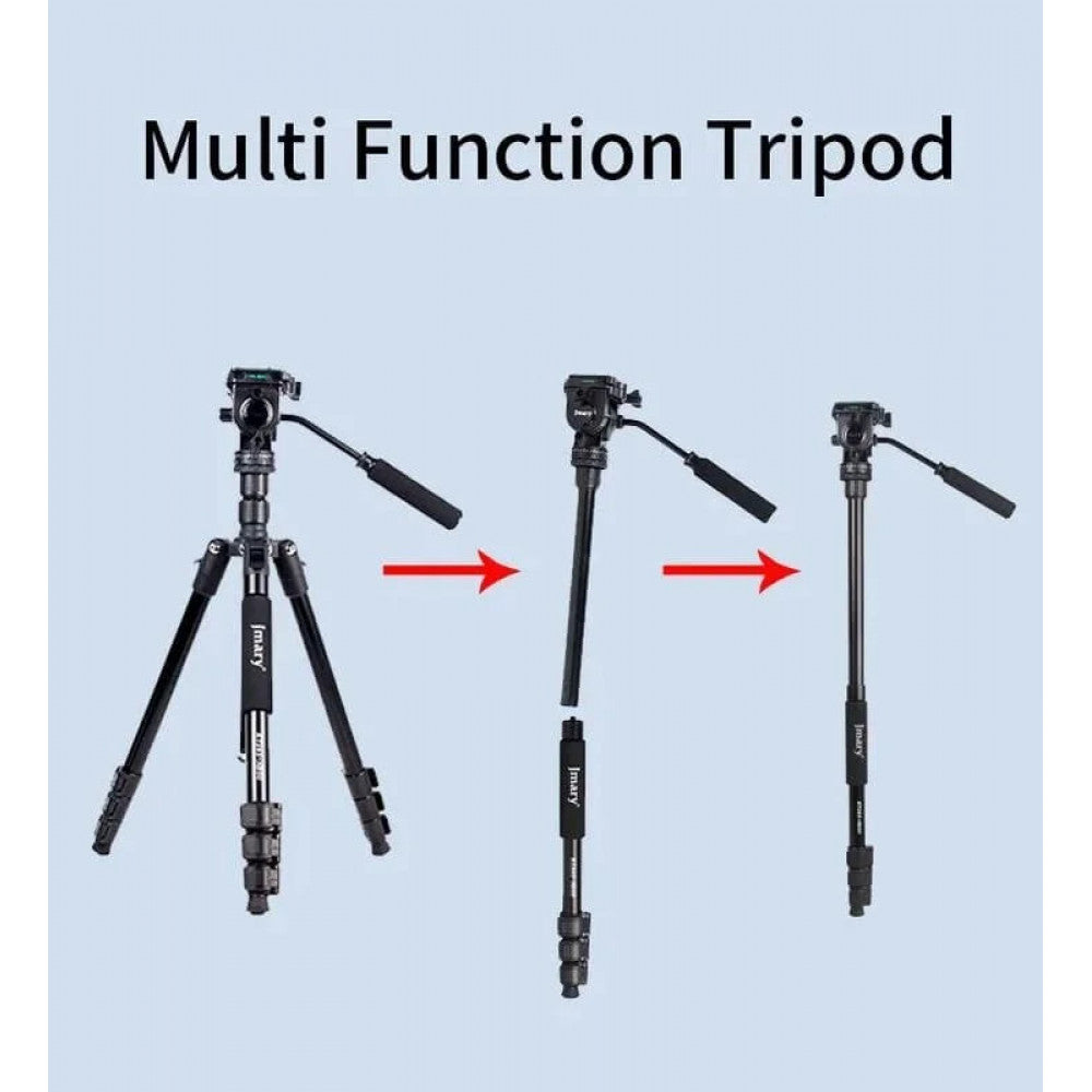 Monopod Tripod (1.77m) — Jmary KT285+NB50