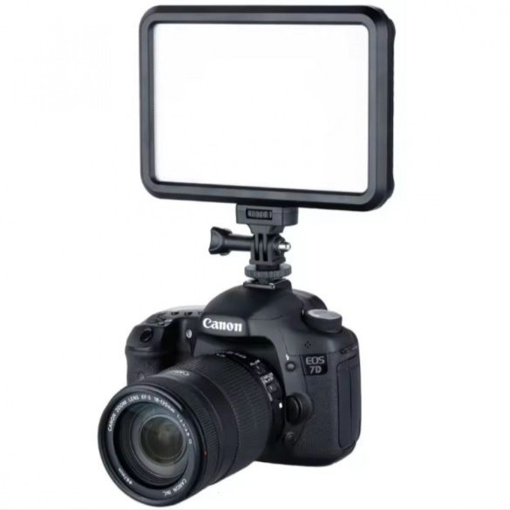 Лампа відеосвітло LED PT-12B 12W color 3200-5600K /1200LM/(Battery F-550/2400Mah+Carger)