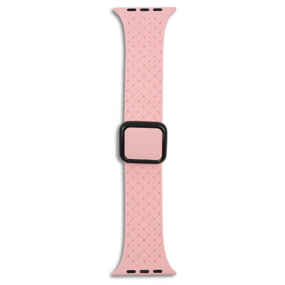 Ремінець Fabric pattern Design Apple Watch 38 mm 40 mm 41 mm — Pink