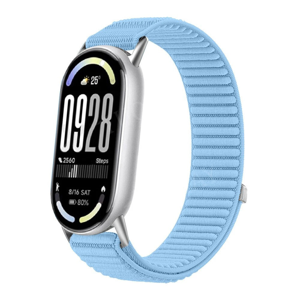 Ремінець Nylon Loop Xiaomi Mi Band 8 ; 9 ; 10 — Light Blue