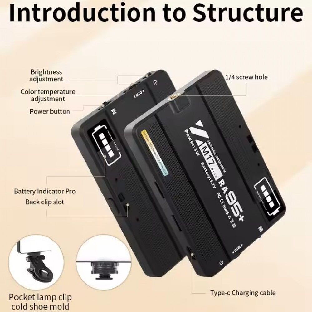 Селфи вспышка M17