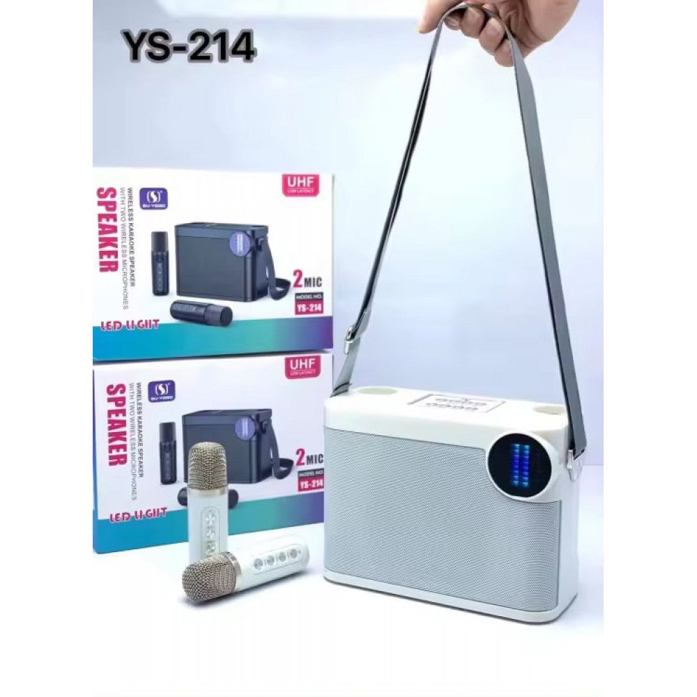 Bluetooth Speaker & 2 Microphones — YS-214