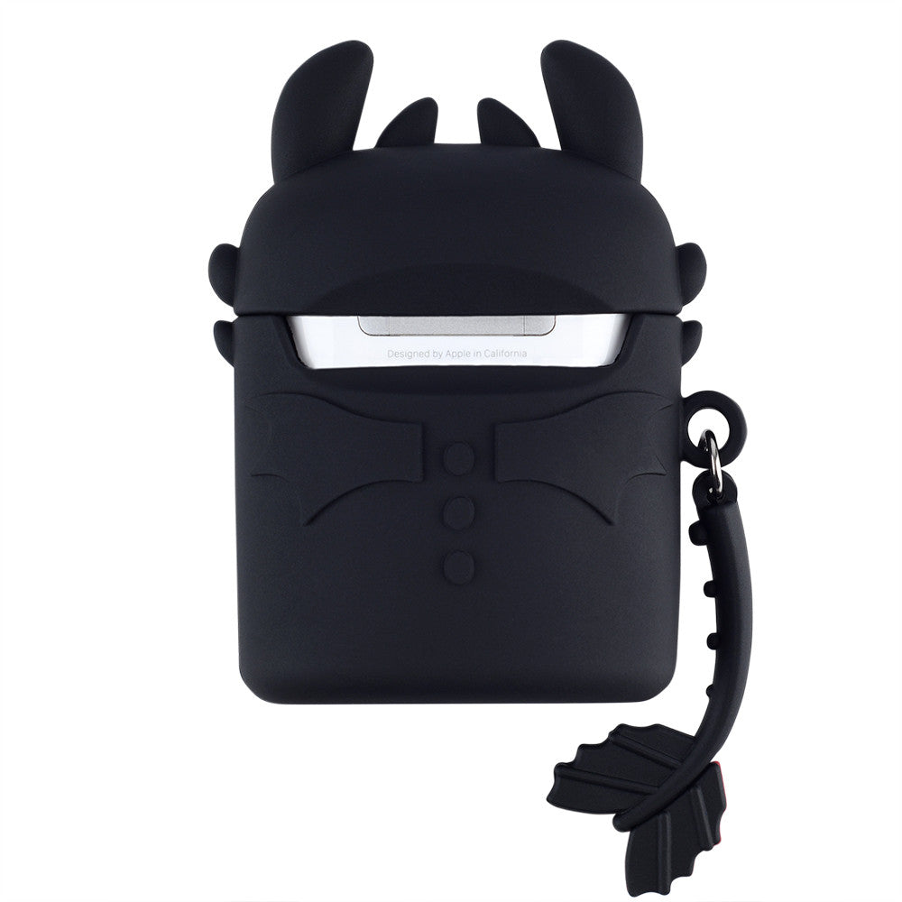 Чохол для AirPods — Emoji Series — Dragon Black