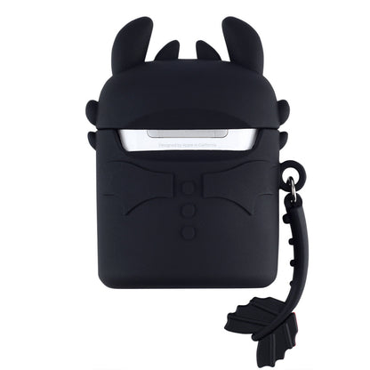 Чохол для AirPods — Emoji Series — Dragon Black