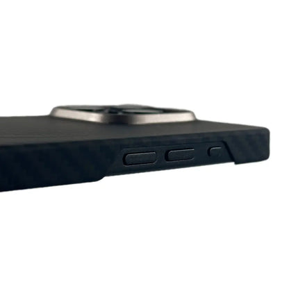 Накладка Чехлы A-Case Kevlar With Magsafe — iPhone 15 Pro Max — Black