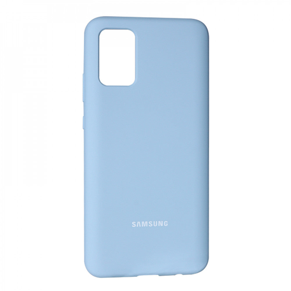 Original Silicone Cover Case Samsung A02S — Antique White