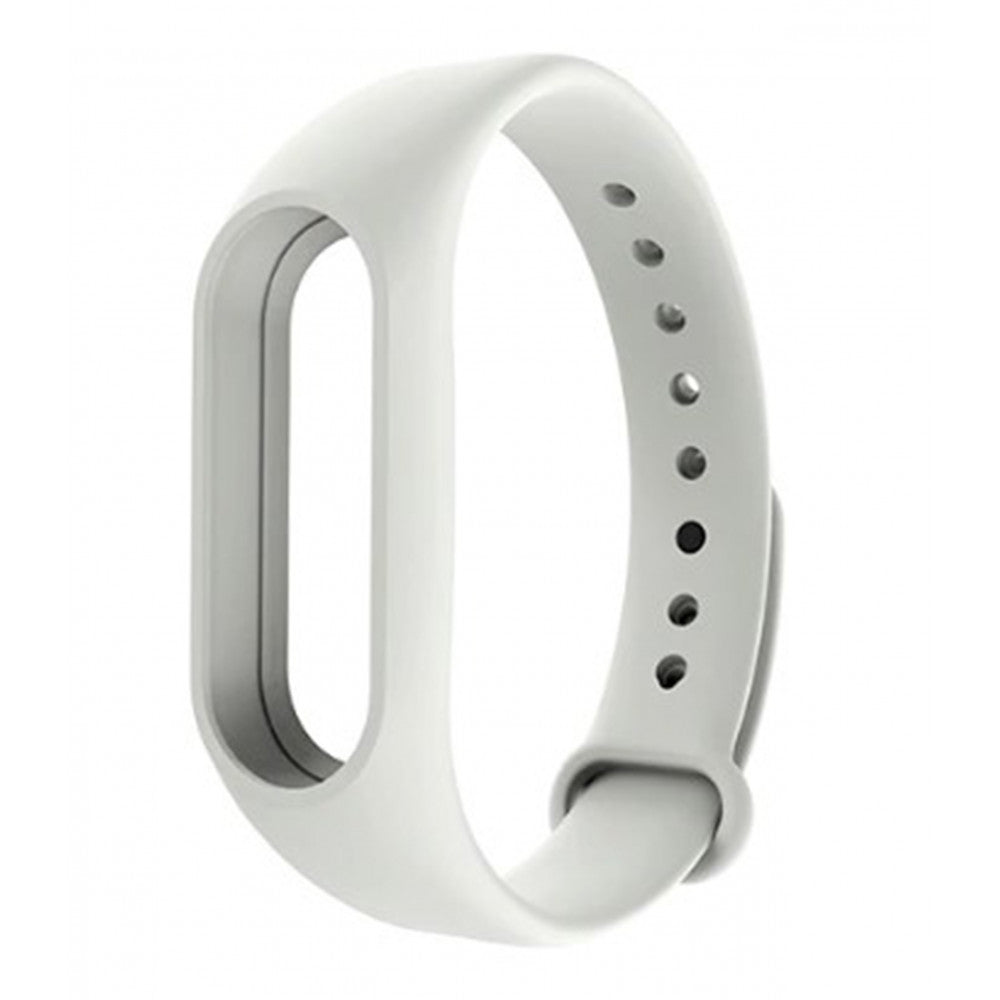 Ремінець Silicone Sport Band Xiaomi Mi Band 3 ; 4 — White