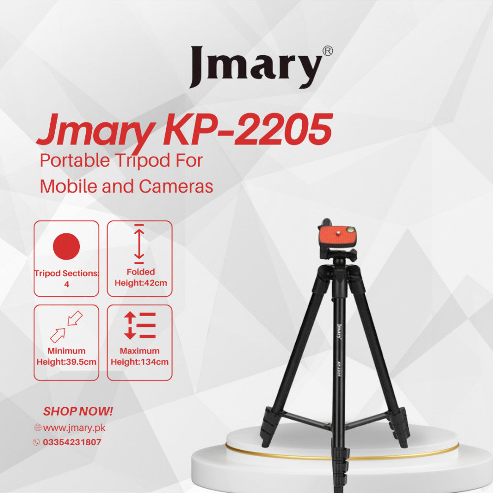Tripod Multifunctional 1,35m Jmary KP-2205