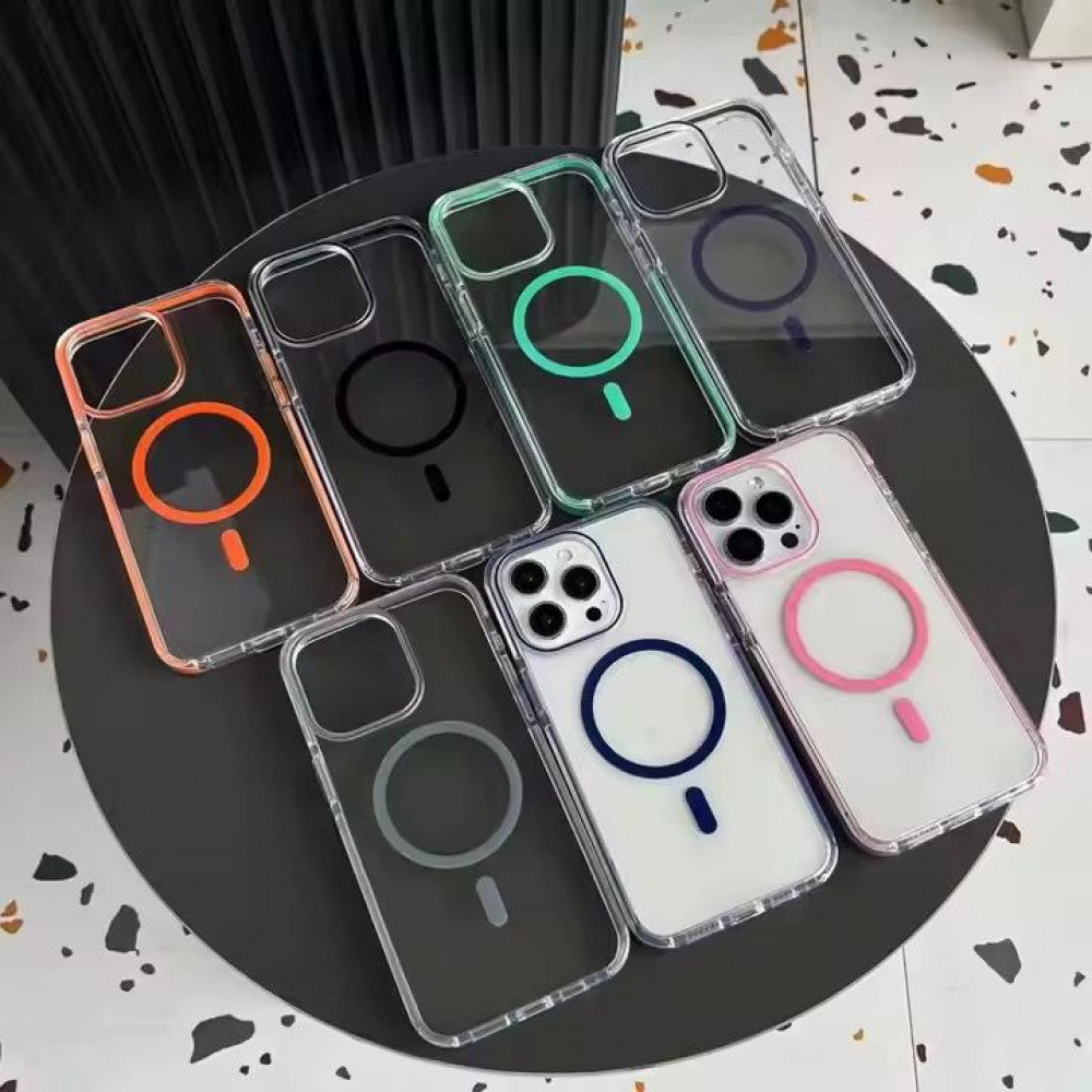 Накладка Чехлы Colorful Case With Magsafe — iPhone 17 Pro Max — Orange