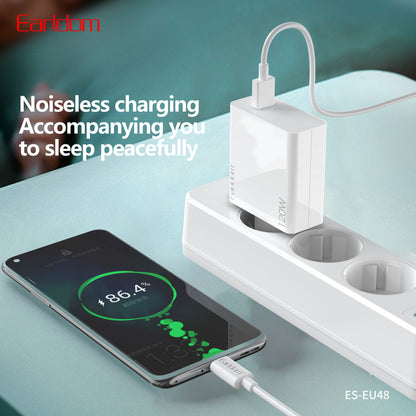 Home Charger | 120W | 1U | USB C Cable (1m) — Earldom ES-EU48