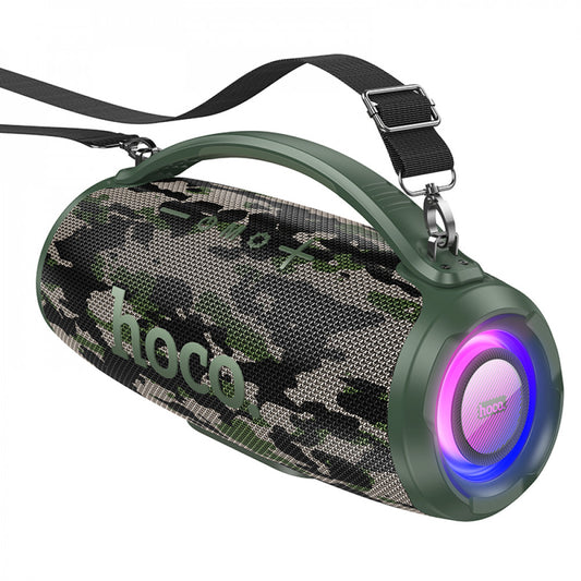 Bluetooth Speaker — Hoco HA4 — Camouflage Green