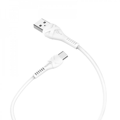 Кабель USB C 3A (1m) Hoco X37 — White