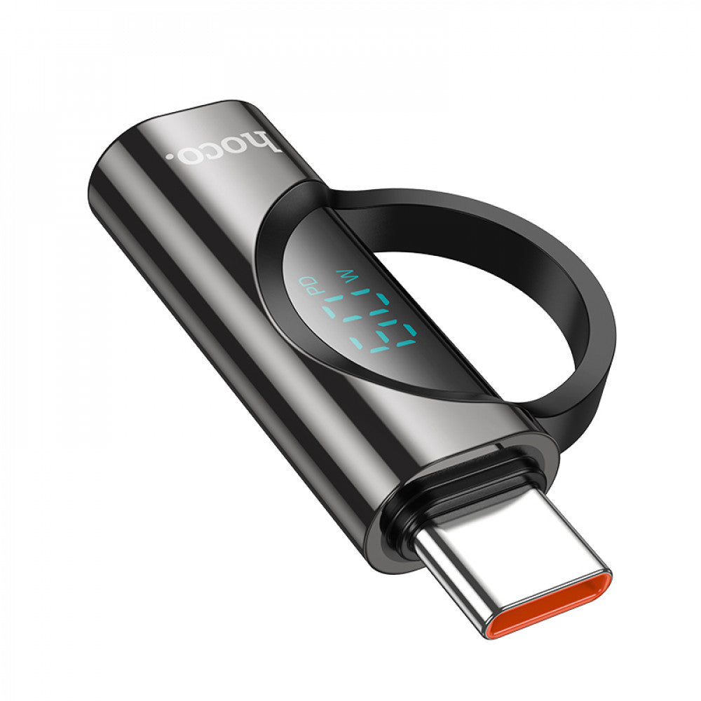 Adapter USB C To Lightning — Hoco UA32A  — Black