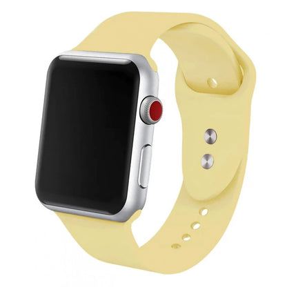 Ремінець Sport Band Apple Watch 42 mm 44 mm 45 mm 49 mm — Mellow Yellow (51)