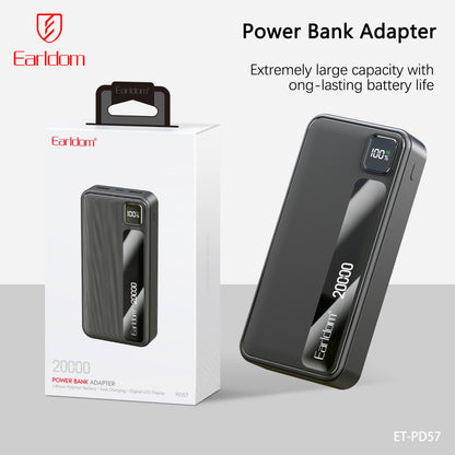 Power Bank 20000 mAh — Earldom ET-PD57