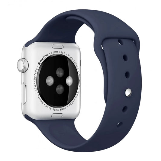 Ремінець Sport Band Apple Watch 42 mm 44 mm 45 mm 49 mm — Midnight Blue (8)