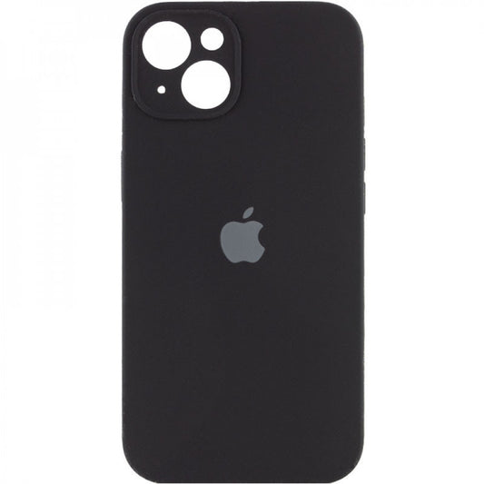 Original Silicone Case with protective camera iPhone 16 — Black (18)