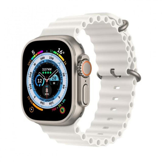 Ремінець Ocean Band Design Apple Watch 38 mm 40 mm 41 mm — Antique White