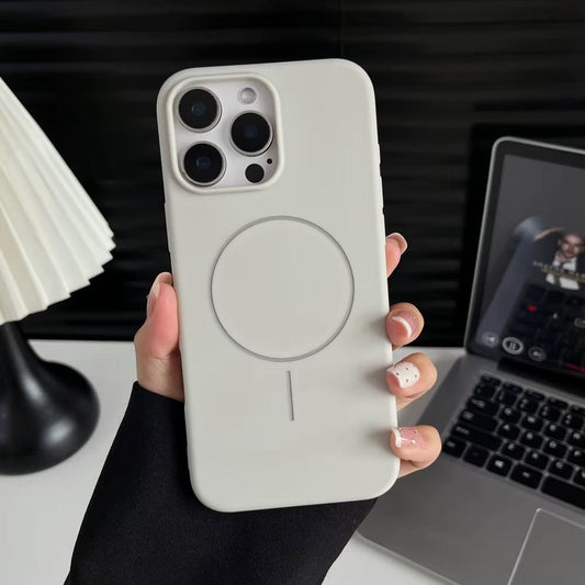 Накладка Чехлы Silicone Case HC with MagSafe — iPhone 17 Air — White (9)