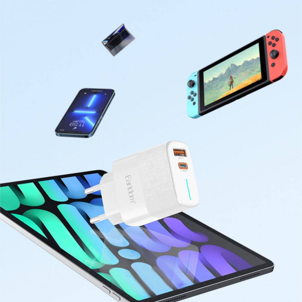 Home Charger | 20W | PD | 1U — Earldom ES-EU32C