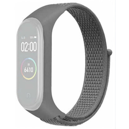 Ремінець Nylon Xiaomi Mi Band 5 6 7 — Grey