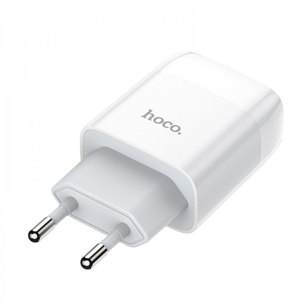 Home Charger | 2.4A | 2U — Hoco C73A — White