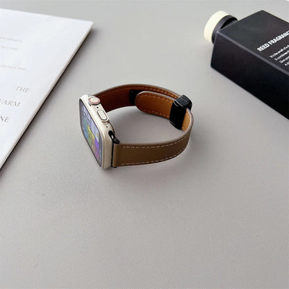 Ремінець Leather Magic Apple Watch 38 mm 40 mm 41 mm — Black