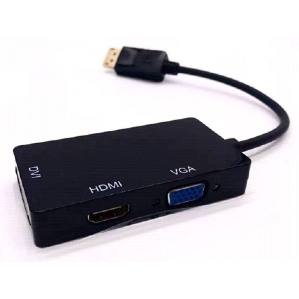 Переходник DP to VGA HDMI DVI 3 in 1