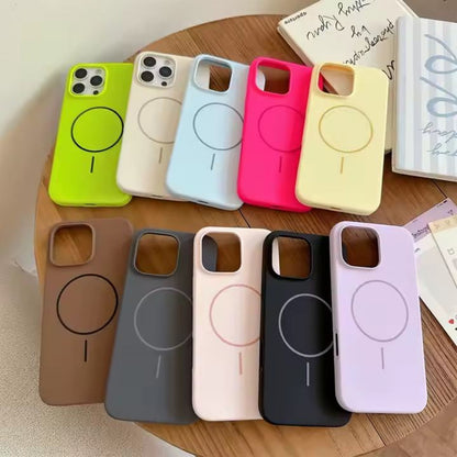 Накладка Чехлы Silicone Case HC with MagSafe — iPhone 17 Pro Max — Stone