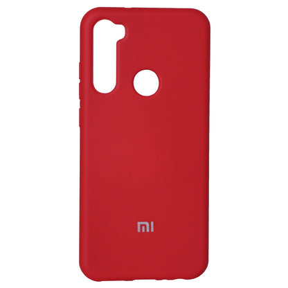 Original Silicone Cover Case Xiaomi Redmi Note 8 — Red