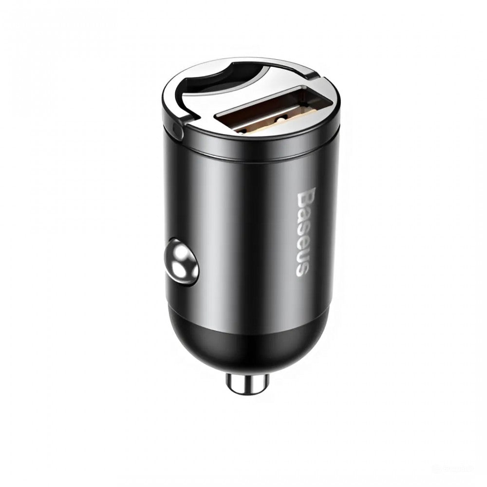 Car Charger 30W 1U Baseus (VCHX-A0G) Tiny Star Mini Quick Charge USB Port Gray