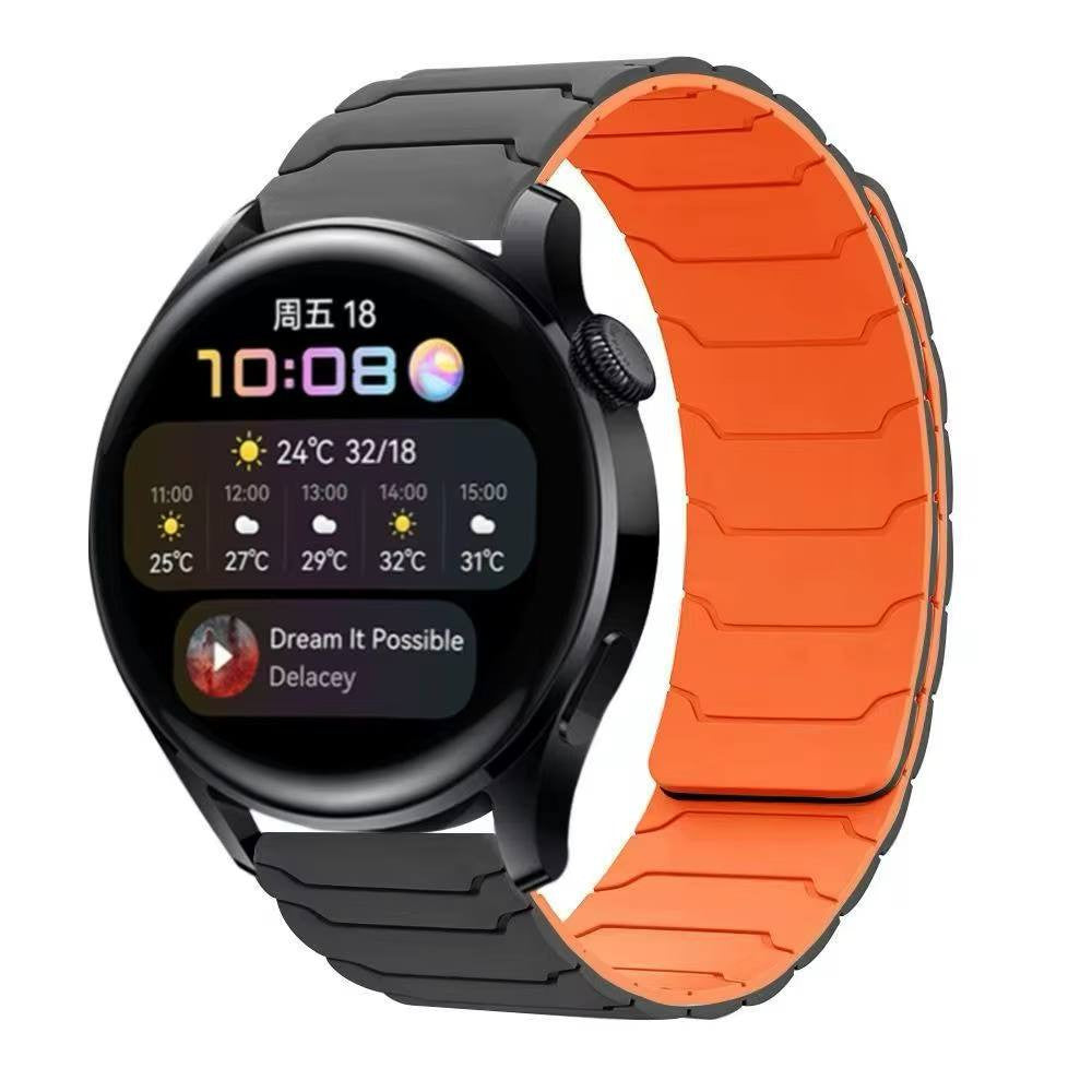 Ремінець Armor Magnetic Band Універсальний 20 mm — Grey&Orange