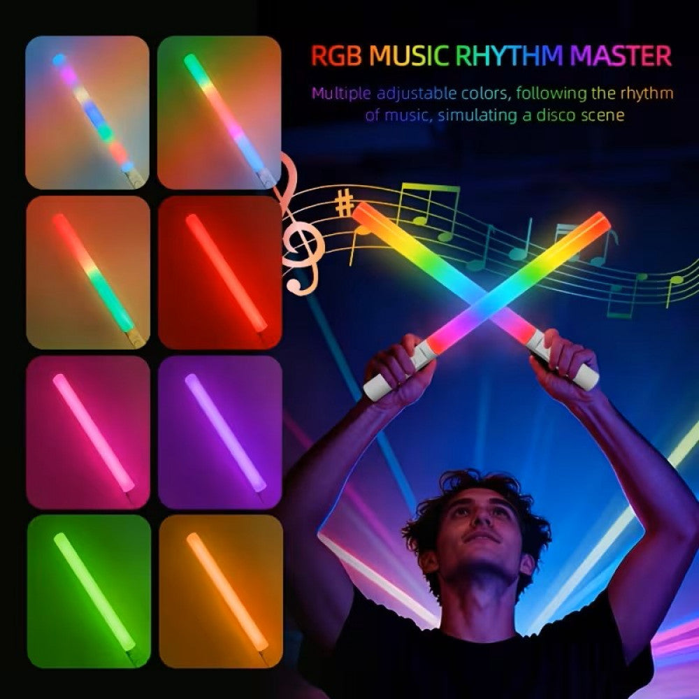 Лампа LED видео Handheld Fill Light Stick Jmary MJ-27 RGB 37 cm