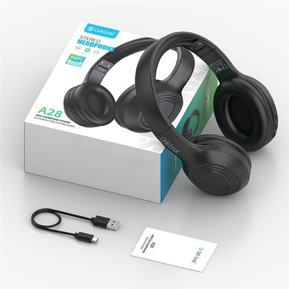Навушники Bluetooth Celebrat A28 — Black