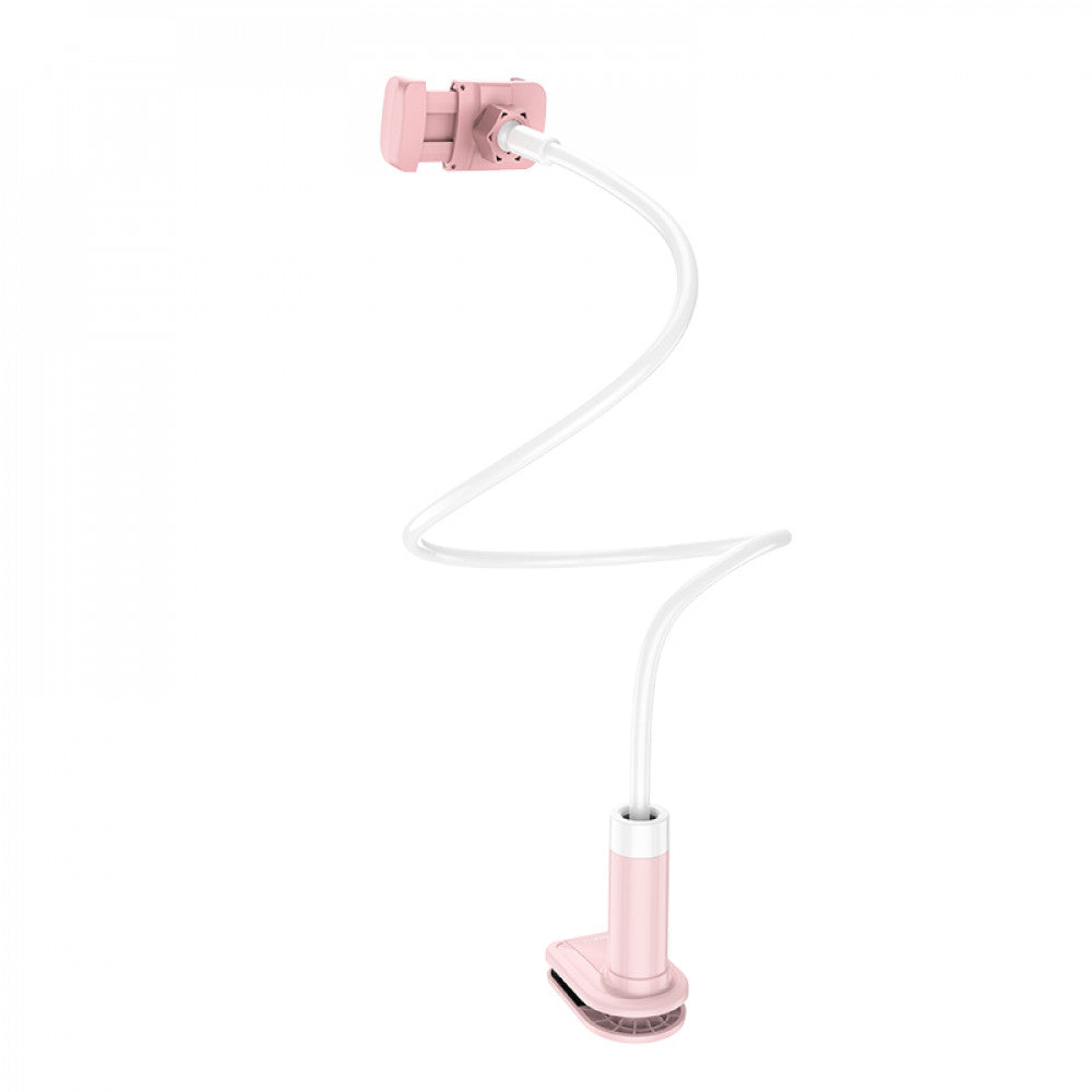 Holder — Hoco PH23 Balu mobile phone stand — pink white