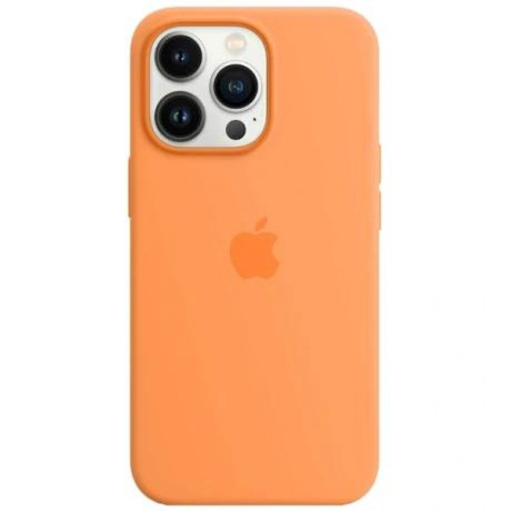 Original Silicone Case Full Size iPhone 14 6.1" — New Brown (80)